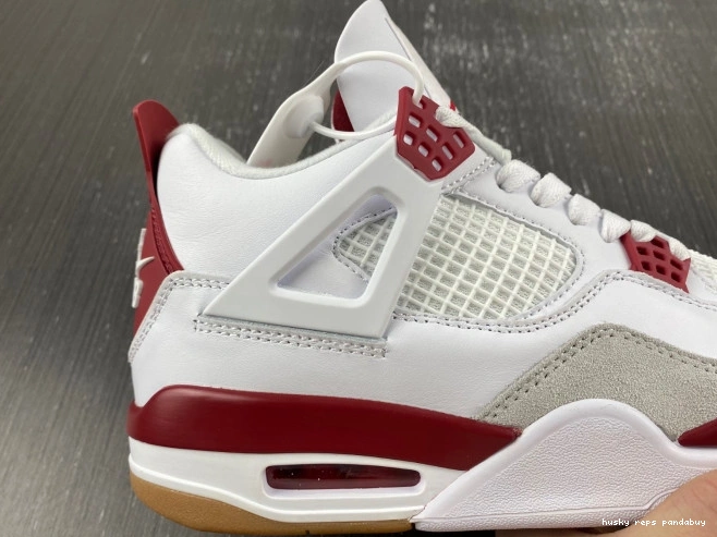 Rep Husky Jordan 4 Red SB Retro Pine DR5415-160 0818
